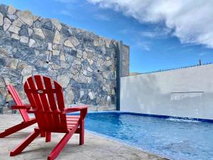 Der Swimmingpool an oder in der Nähe von Casita Nodin