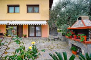 Zahrada ubytování Olive's House