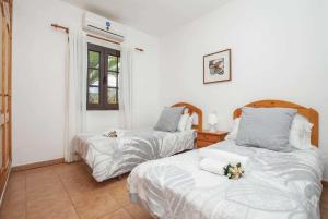 Cama o camas de una habitación en Mendi Gorri