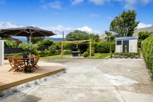 Zahrada ubytování Corokia Villa