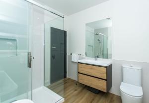 Koupelna v ubytování Corokia Villa + 21 fotografií