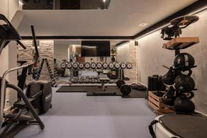 Spordikeskus ja/või sportimisvõimalused majutusasutuses Boutique Hotel Albana Real - Restaurants & Spa