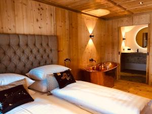 Voodi või voodid majutusasutuse Hotel Winterbauer toas