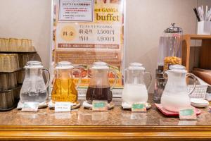 Nápoje v ubytování Henn na Hotel Tokyo Asakusabashi