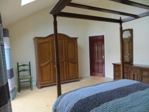 Postel nebo postele na pokoji v ubytování Domaine Le Cazal