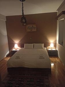Uma cama ou camas num quarto em La Galba