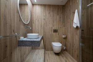 Koupelna v ubytování Hotel Jarzębata