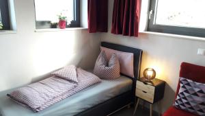 Postel nebo postele na pokoji v ubytování Apartment Am Eck