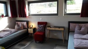 Posezení v ubytování Apartment Am Eck