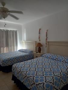 Postel nebo postele na pokoji v ubytování Appartamento Vista Mare