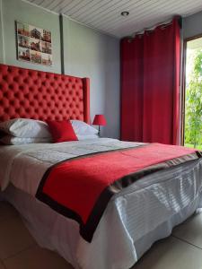 Postel nebo postele na pokoji v ubytování Hotel Boutique Malibu Los Sueños