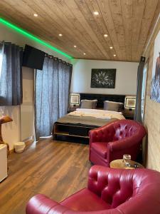 Fotografie z fotogalerie ubytování Les chambres et Roulottes des Noisetiers v destinaci Leysin + 41 fotografií