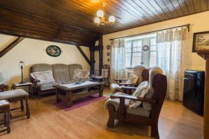 Posedenie v ubytovaní Pension Brusenka