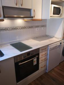 Kuchyňa alebo kuchynka v ubytovaní Apartamento Ruiloba
