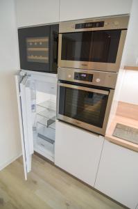 Kuchyň nebo kuchyňský kout v ubytování Apartmán Astrid 4