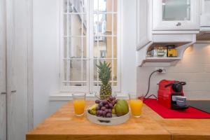 A kitchen or kitchenette at Ampio Cantone Suite