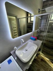Kúpeľňa v ubytovaní Patrik Apartments