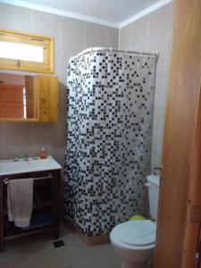 Bathroom sa Eco Cabaña Rural