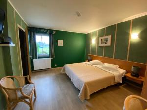 TV a/nebo společenská místnost v ubytování Hotel In Den Hoek