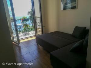 Posezení v ubytování Kvarner Apartments II - Mošćenička Draga