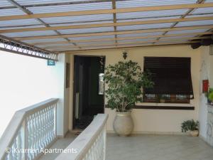 Balkón nebo terasa v ubytování Kvarner Apartments II - Mošćenička Draga
