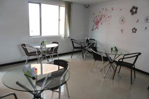 Posezení v ubytování Hotel Dorado Plaza Bogota
