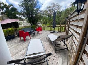 Balcone o terrazza di Antilo - appartement proche mer