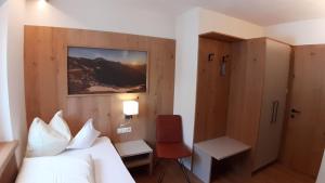 Letto o letti in una camera di Pension Panorama