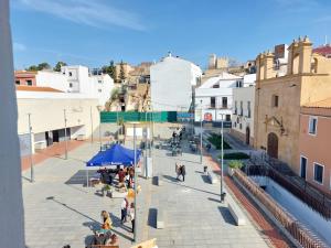 Изглед към басейн в Apartamento Turismo Badajoz или наблизо