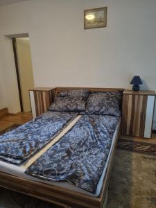 Postel nebo postele na pokoji v ubytování FeWo Teusch Top1