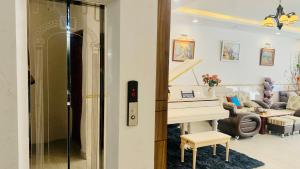 Predel za sedenje v nastanitvi DALAT STREAM HOTEL-Khách sạn đẹp Đà Lạt