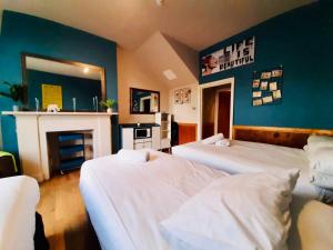 Postel nebo postele na pokoji v ubytování KX Rooms Kings Cross