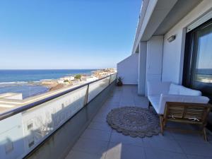 Balkon lub taras w obiekcie Sundinia Home, Vista sul Mare