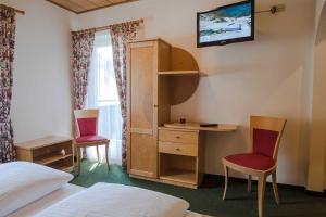 TV a/nebo společenská místnost v ubytování Apartpension Kappacher