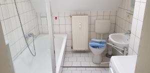 Ένα μπάνιο στο Ferienwohnung klein Treben 2.0 +7 φωτογραφίες