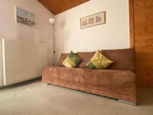 A seating area at Panorama Wohnung Rungelin Bludenz