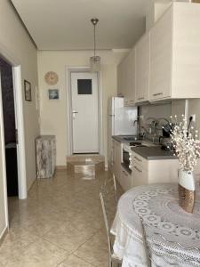A kitchen or kitchenette at LEONORA’S APARTMENT