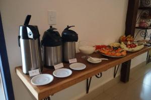 Comida no hotel ou em algum lugar perto