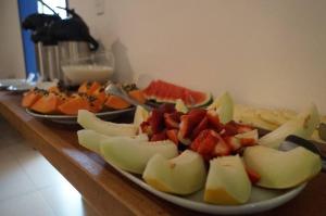 Comida no hotel ou em algum lugar perto