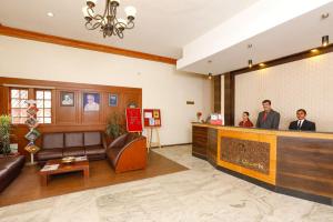 Hotel Vivek大厅或接待区