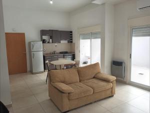 Kuchyň nebo kuchyňský kout v ubytování BA Apartment