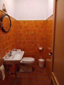 Koupelna v ubytování Ferienhaus Casa Ela Pedro - Hinojos 4 Zi - 8 Betten, Kinder Willkommen