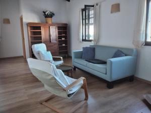 Posezení v ubytování Ferienhaus Casa Ela Pedro - Hinojos 4 Zi - 8 Betten, Kinder Willkommen