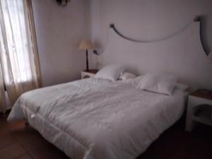 Postel nebo postele na pokoji v ubytování Ferienhaus Casa Ela Pedro - Hinojos 4 Zi - 8 Betten, Kinder Willkommen