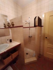 Koupelna v ubytování Ferienhaus Casa Ela Pedro - Hinojos 4 Zi - 8 Betten, Kinder Willkommen + 27 fotografií