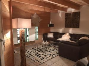 Istumisnurk majutusasutuses Chalet Inge