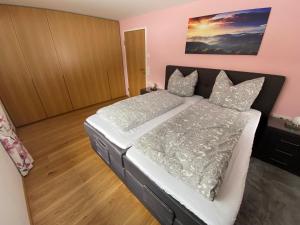 Posteľ alebo postele v izbe v ubytovaní Ferienwohnung Übelher