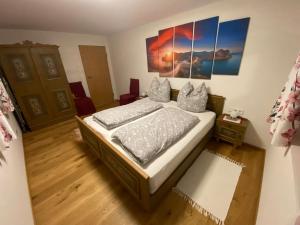 Posteľ alebo postele v izbe v ubytovaní Ferienwohnung Übelher