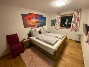 Posteľ alebo postele v izbe v ubytovaní Ferienwohnung Übelher