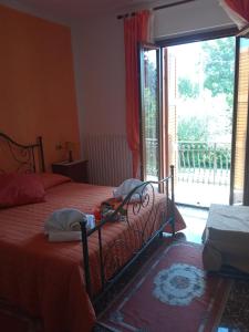 Lova arba lovos apgyvendinimo įstaigoje Residenza di campagna